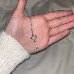 Tiffany & Co. key necklace